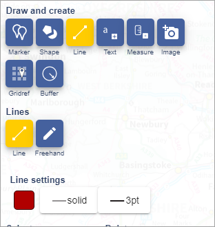 draw line