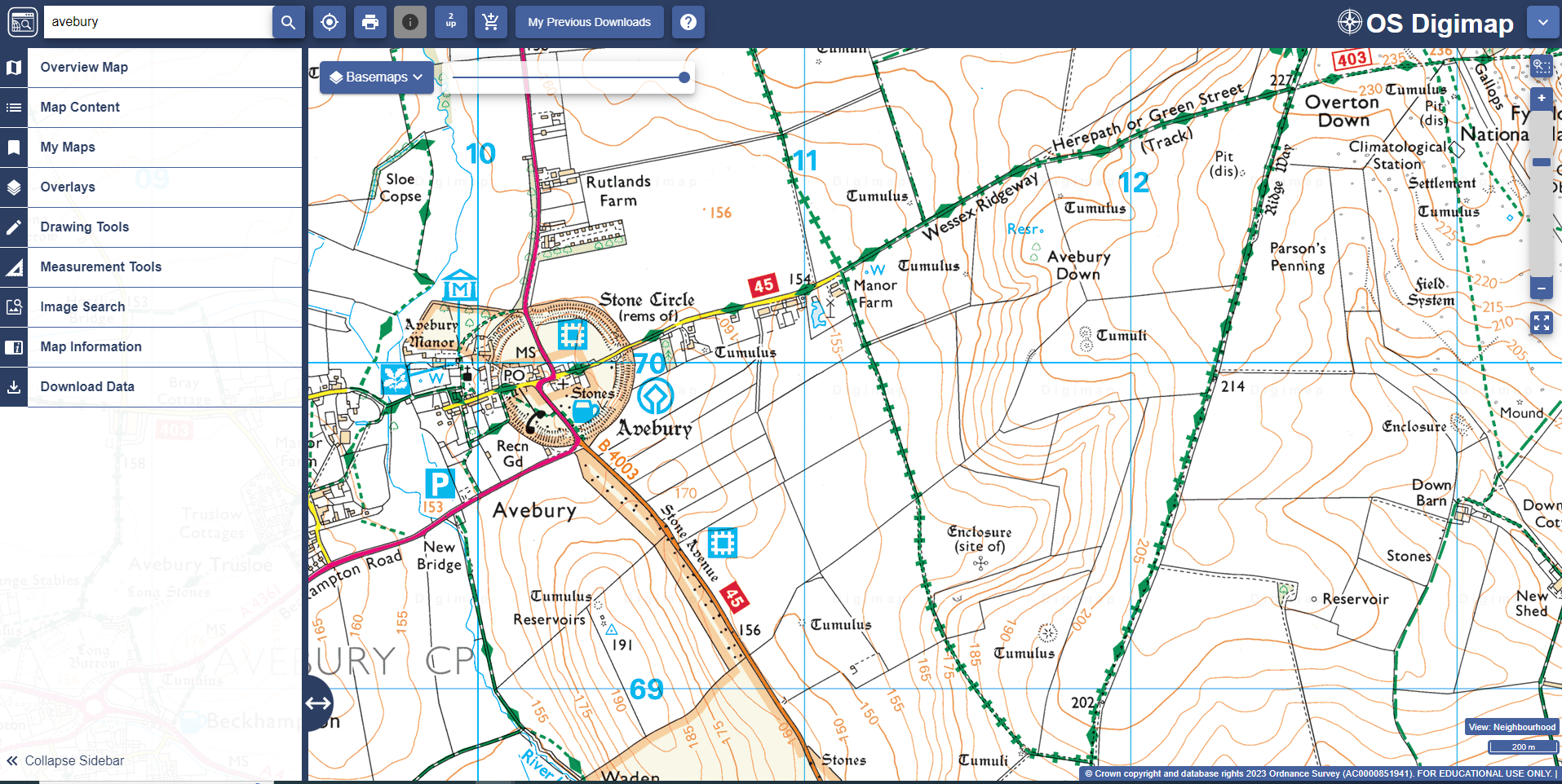 OS Digimap